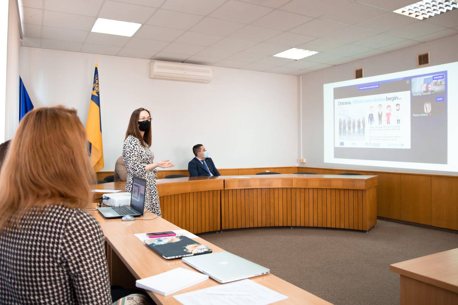 Співпрацю у реалізації проєкту “TalentMagnet” в Ужгороді обговорили під час робочої зустрічі в міськраді