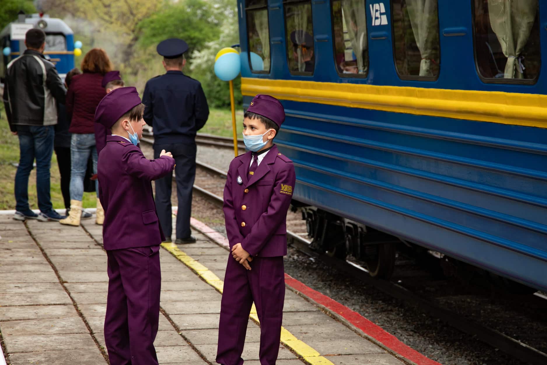 В Ужгороді знову курсує дитяча залізниця 