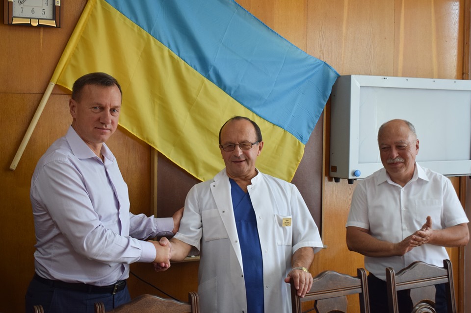 Богдан Андріїв зустрівся з колективами Центральної міської клінічної лікарні та Ужгородської міської поліклініки