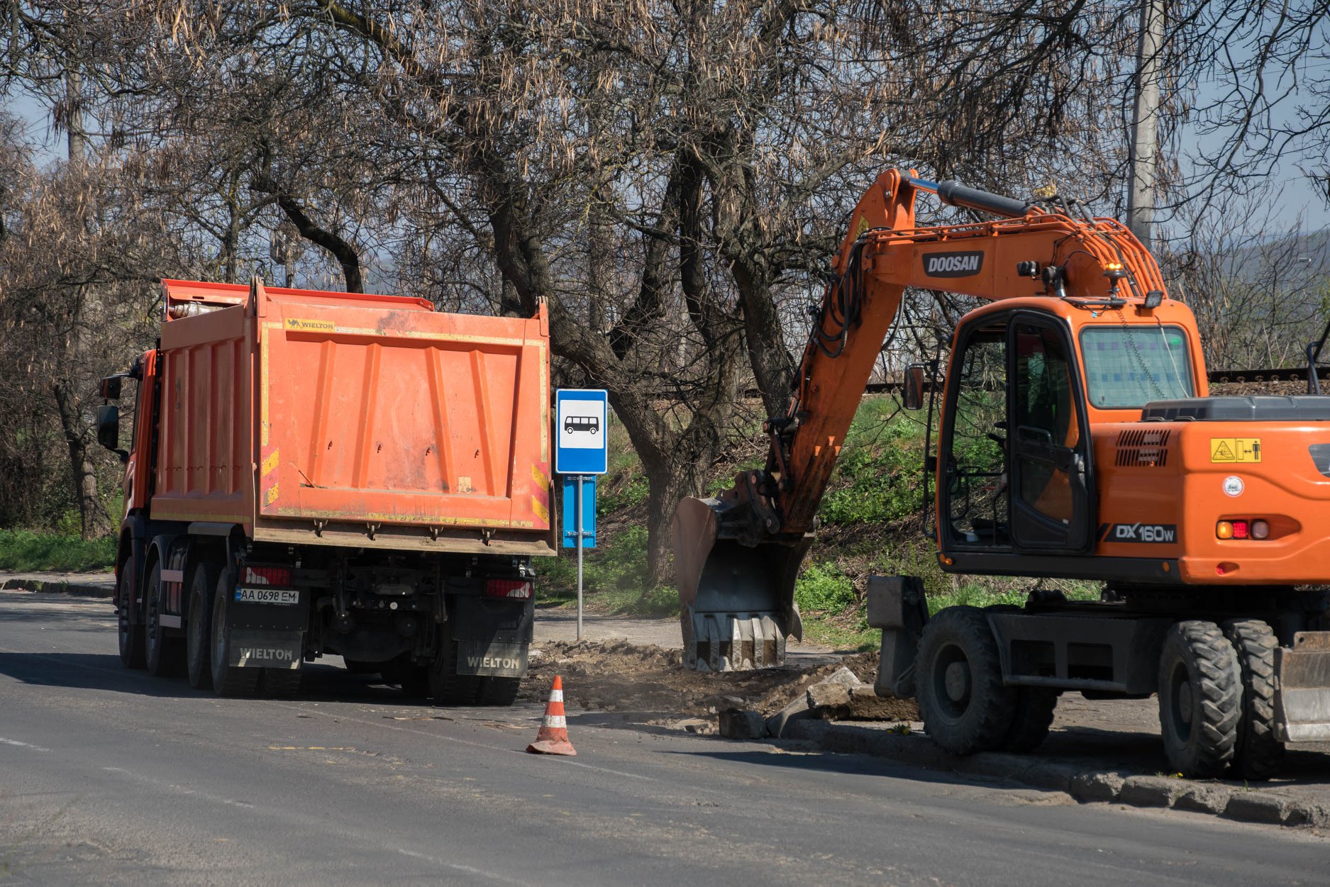В Ужгороді розпочали капітальний ремонт вулиці Івана Анкудінова