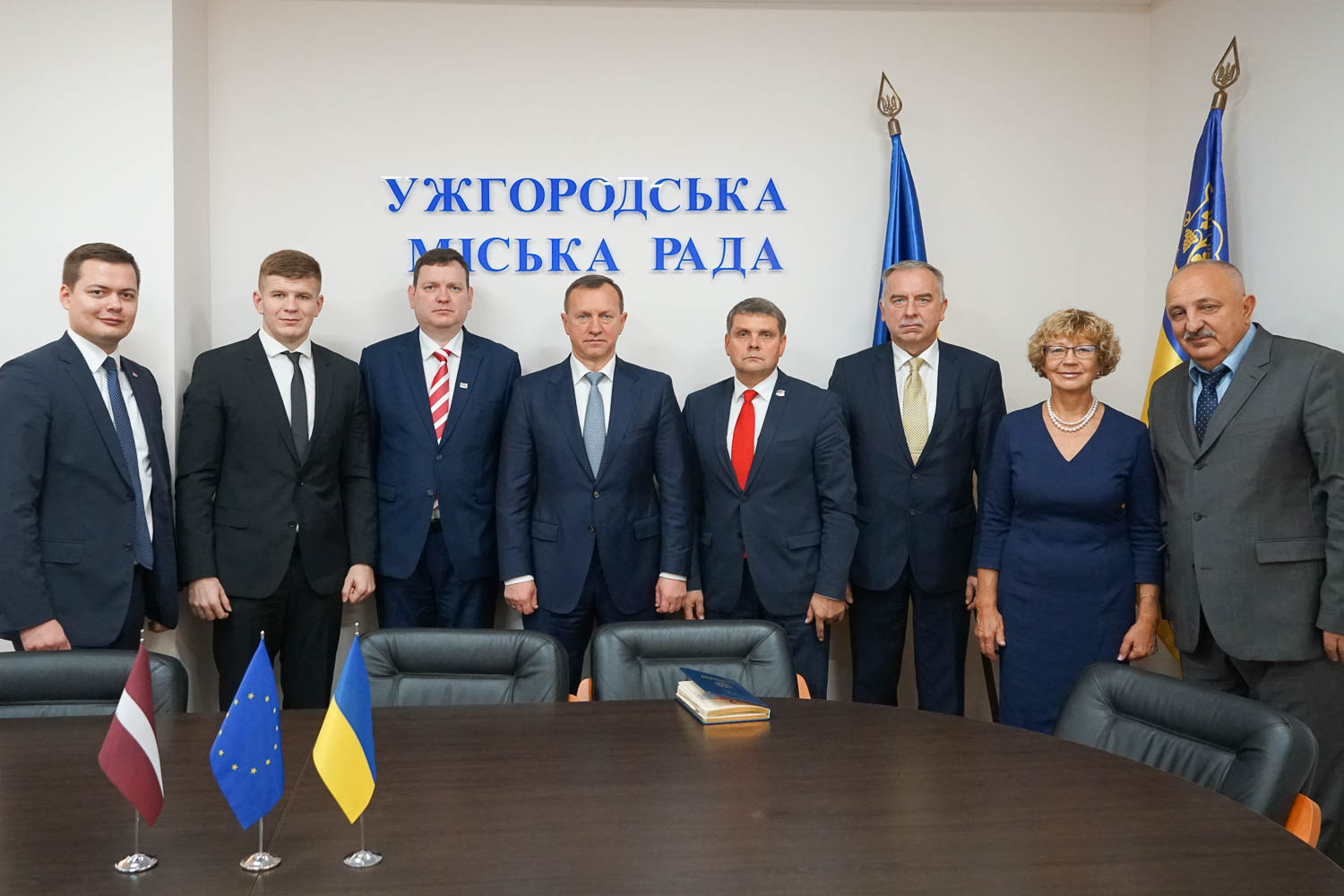Міський голова Богдан Андріїв зустрівся із представниками Посольства Латвійської Республіки в Україні 