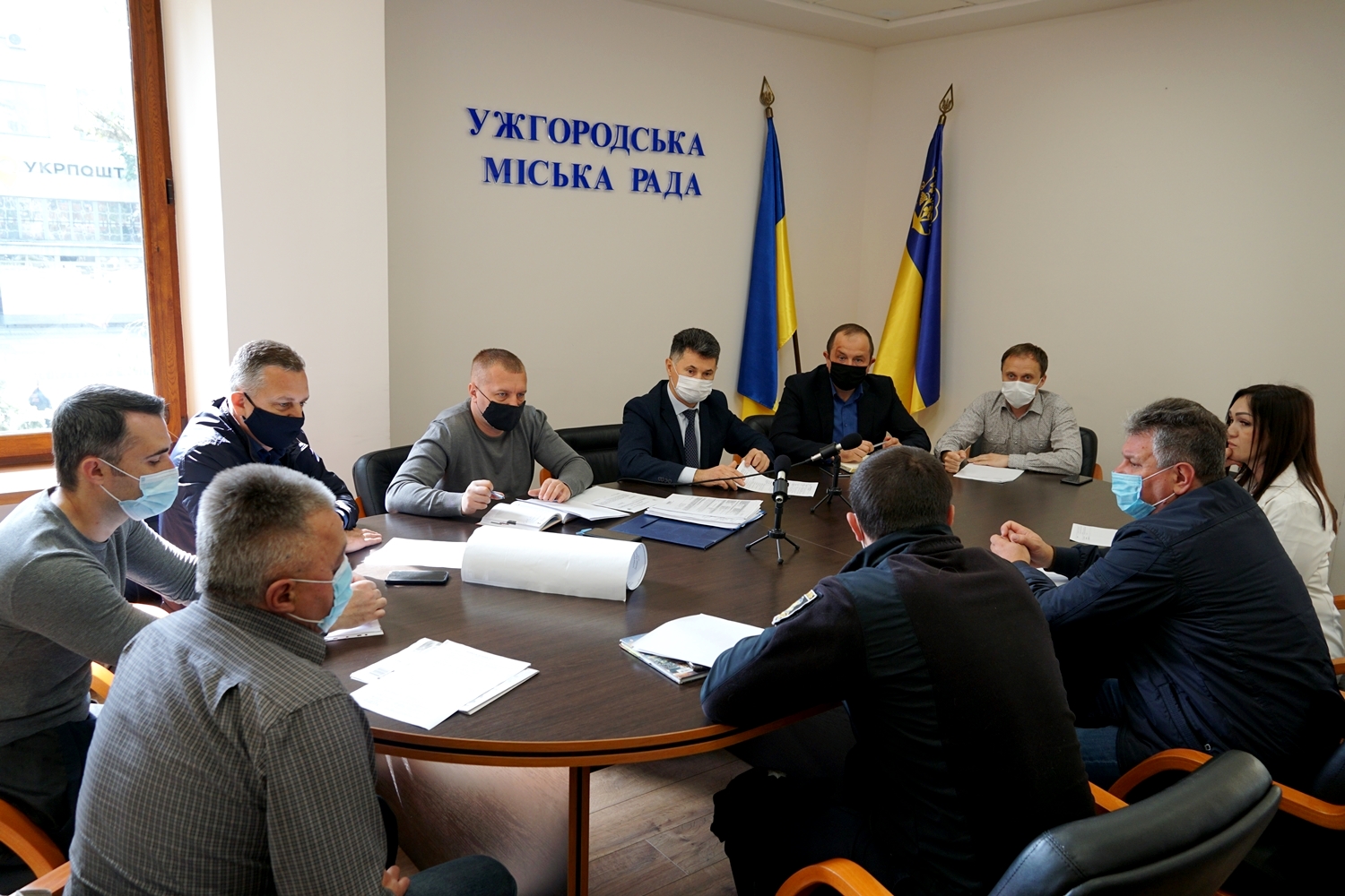 Засідання комісії з безпеки дорожнього руху та координації роботи автотранспорту відбулося в Ужгородській міській раді