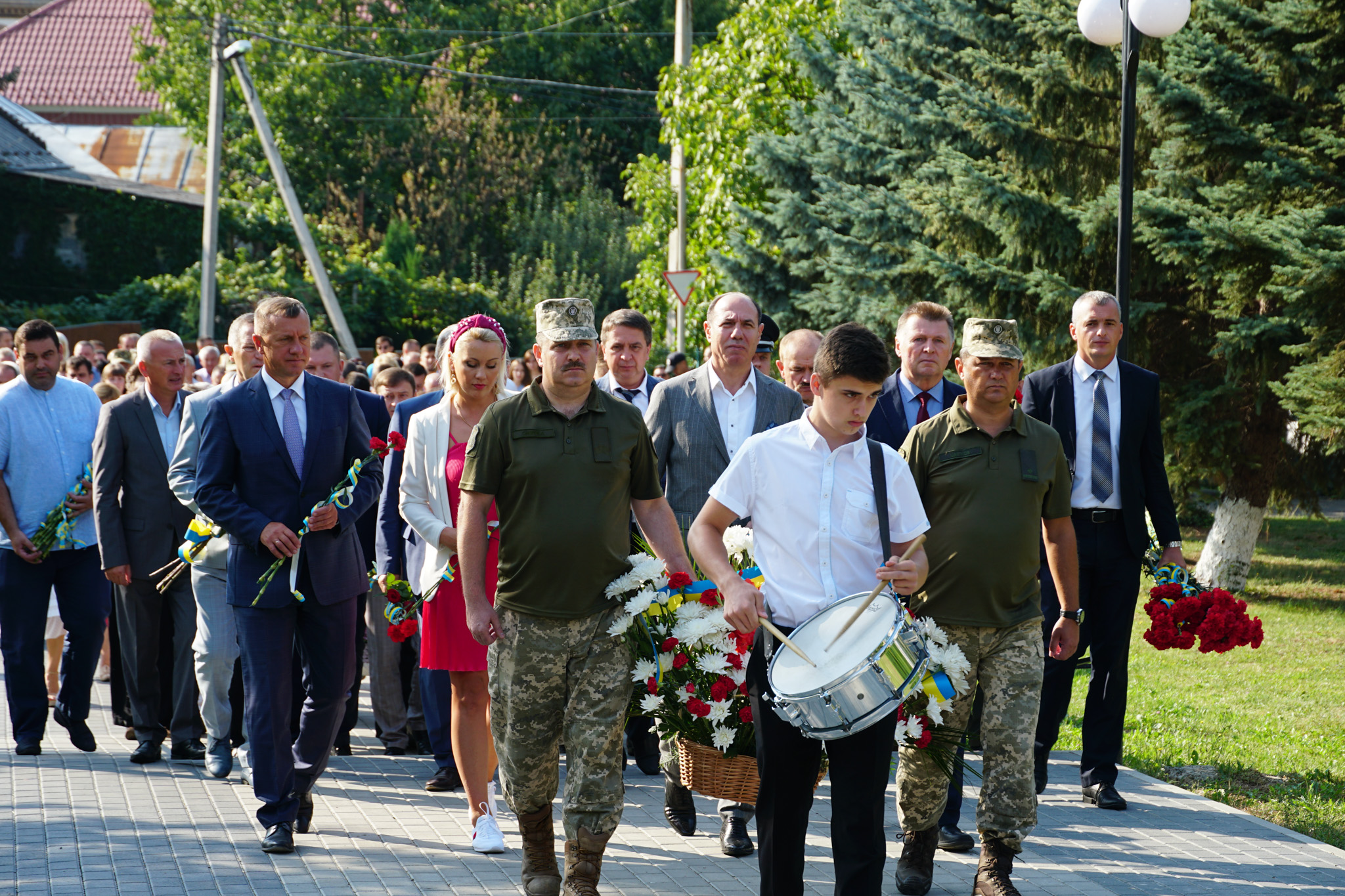 В Ужгороді вшанували пам'ять захисників, які загинули в боротьбі за незалежність, суверенітет і територіальну цілісність України
