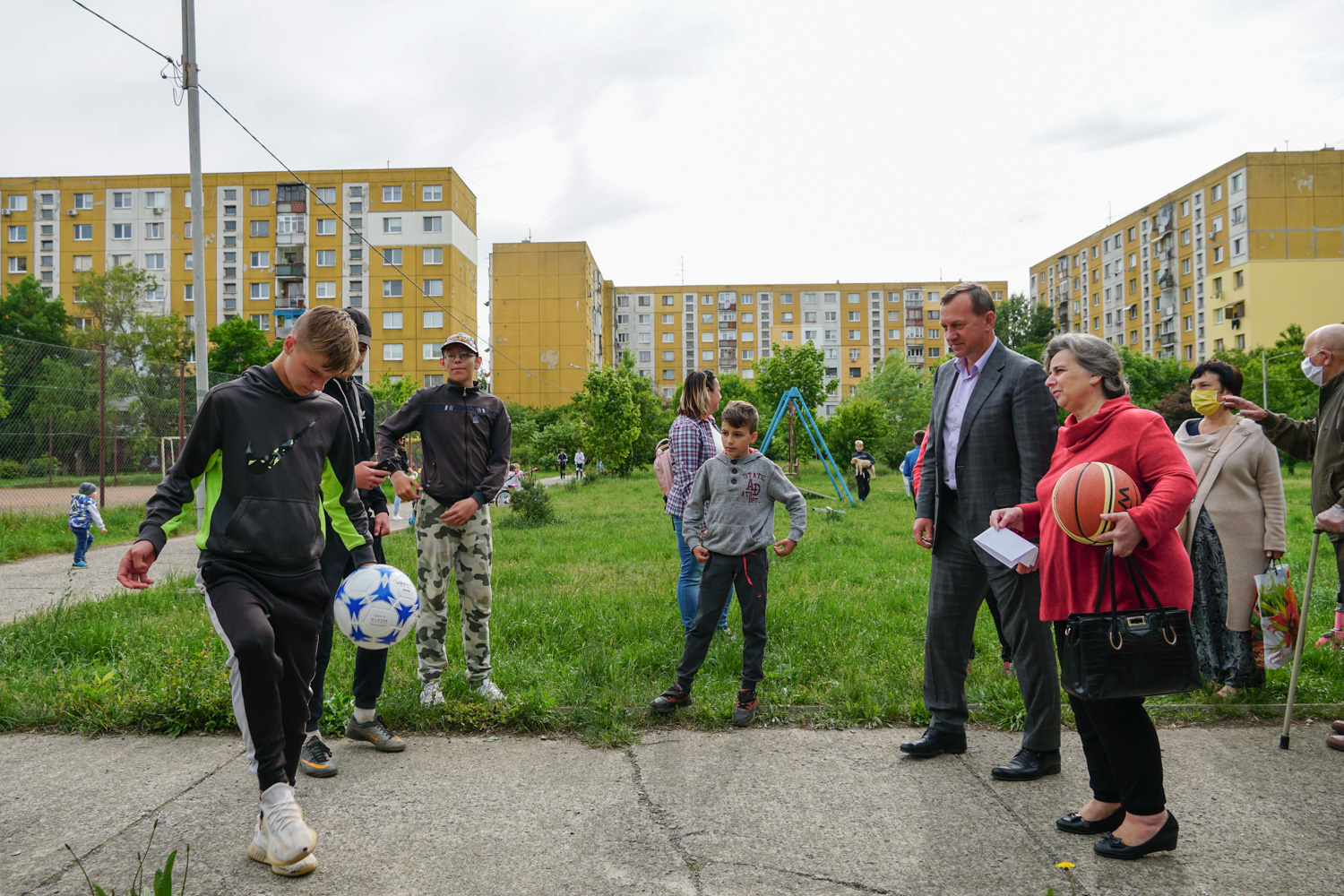 Міський  голова Богдан Андріїв зустрівся з мешканцями багатоповерхівок кількох вулиць