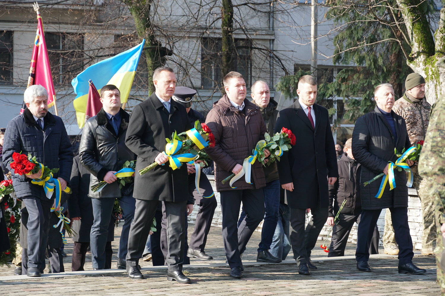 В Ужгороді вшанували учасників бойових дій на території інших держав