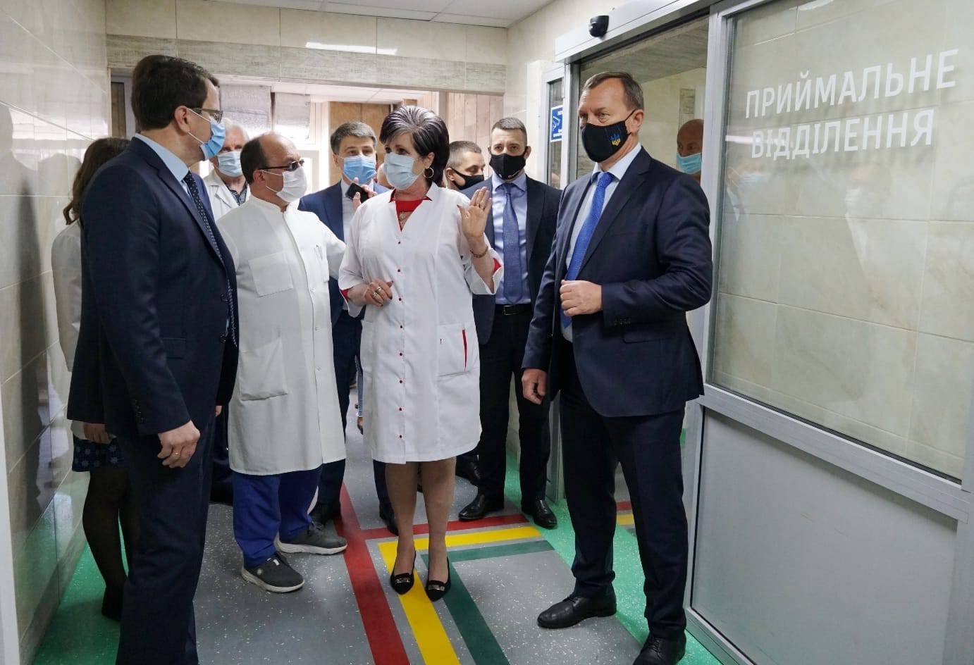 Відділення екстреної медичної допомоги відкрили сьогодні в Ужгородській міській центральній клінічній лікарні