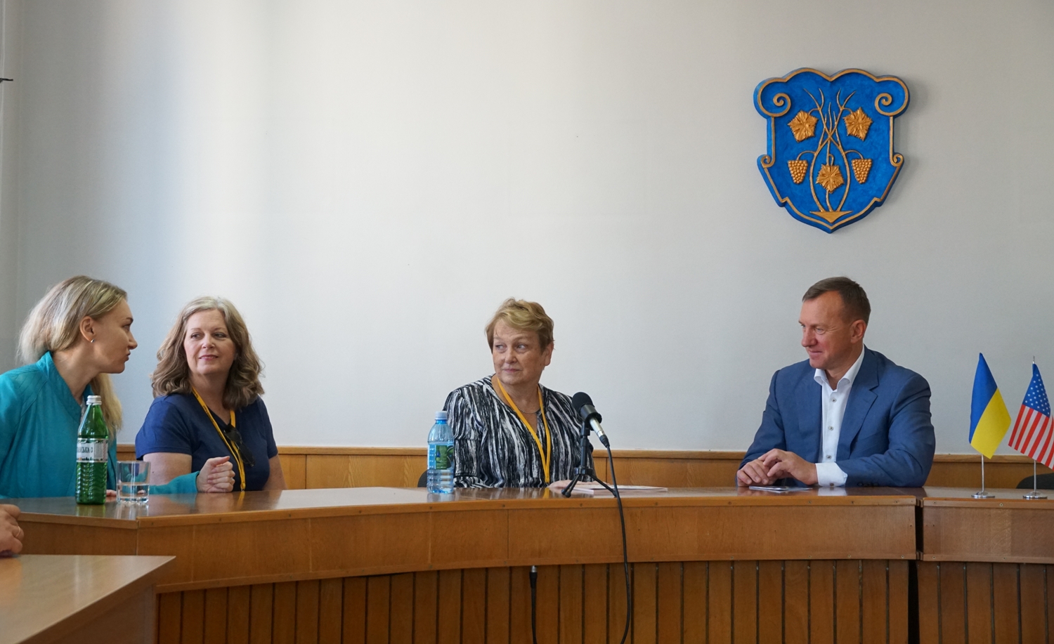 Міський голова Богдан Андріїв зустрівся сьогодні з делегацією міста-побратима Ужгорода – американського Корвалліса