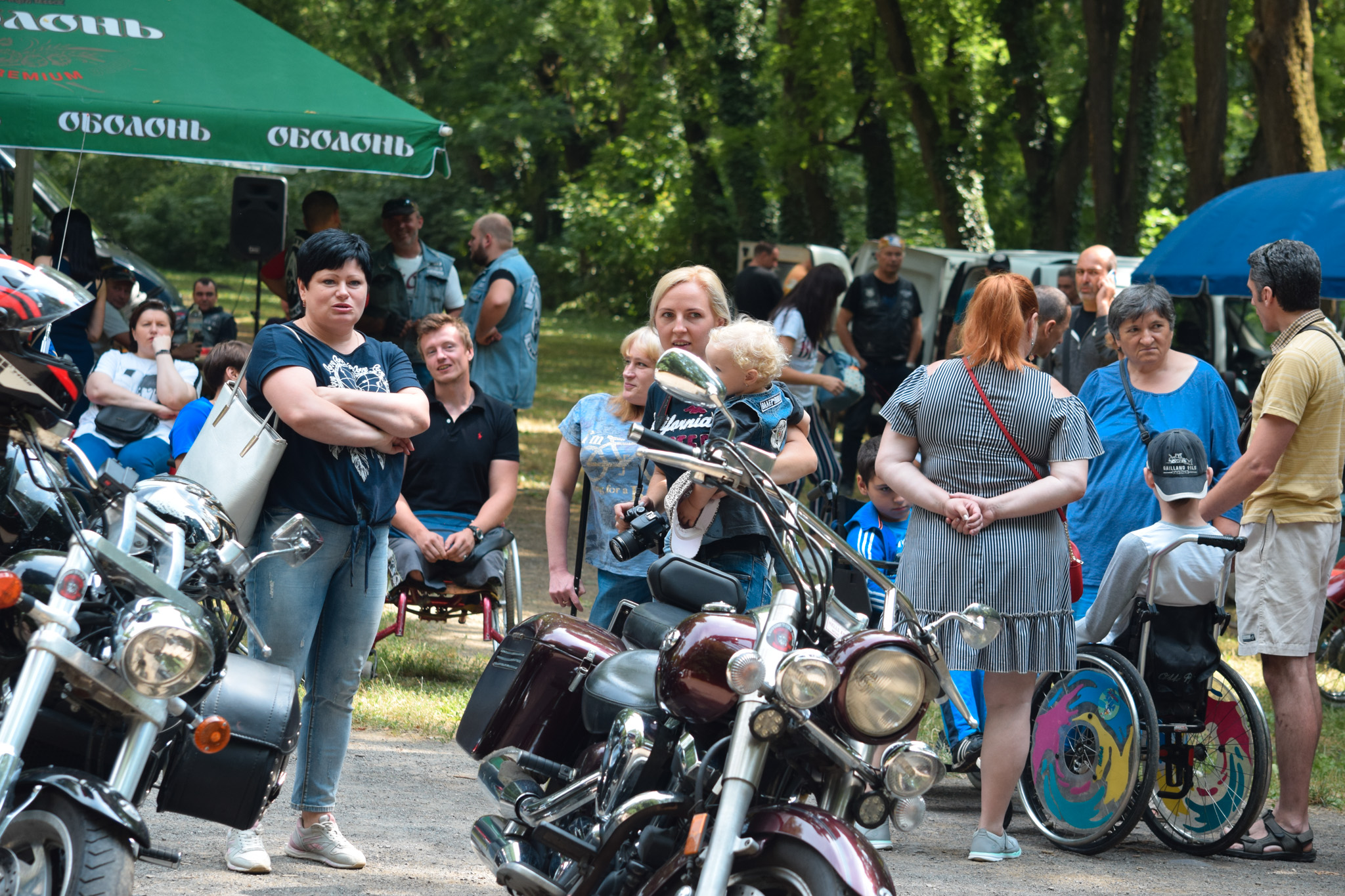 Благодійна акція «Відкриті долоні» відбулася в Ужгороді у Боздоському парку