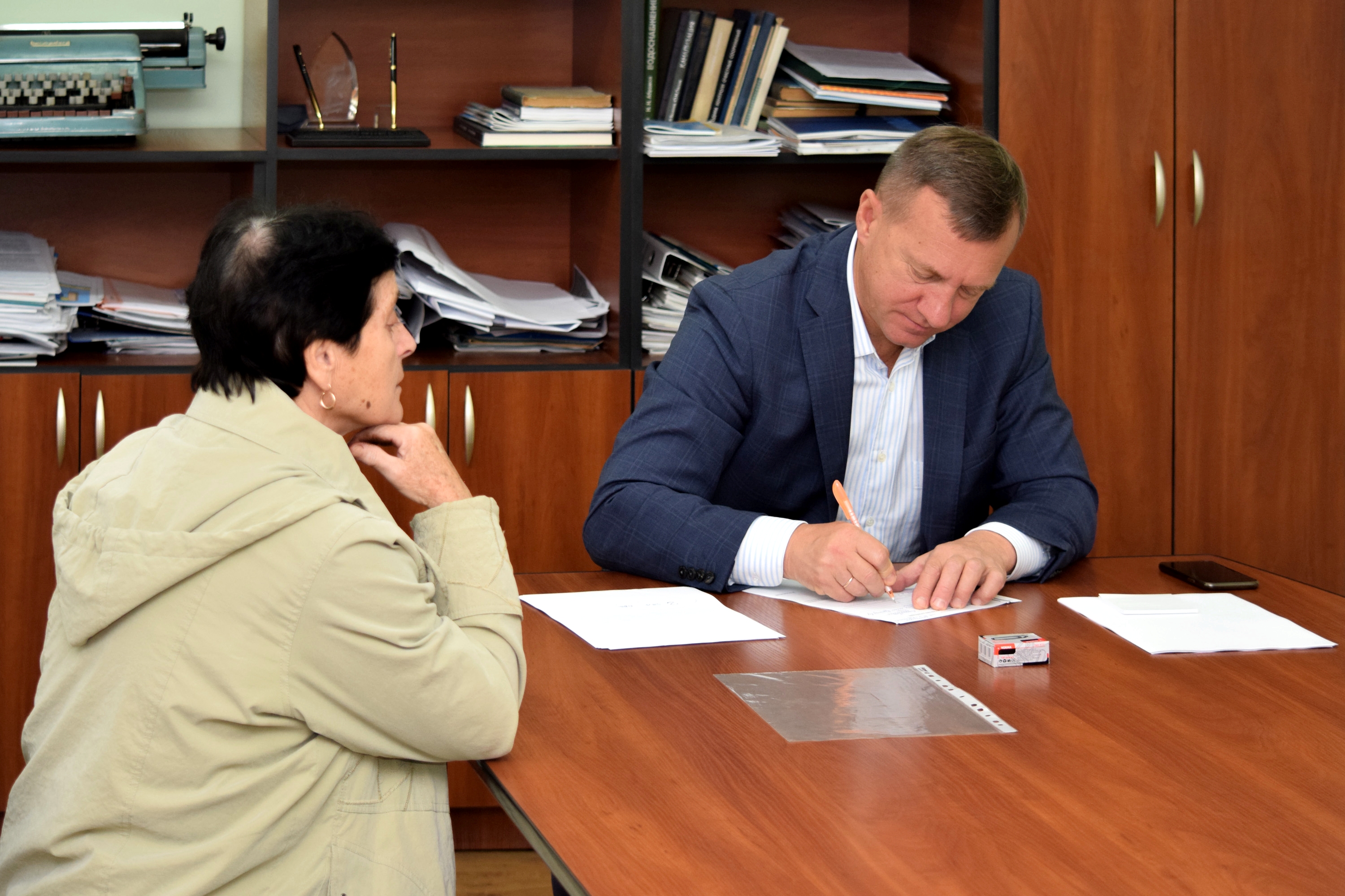 Міський голова Богдан Андріїв провів виїзний прийом громадян