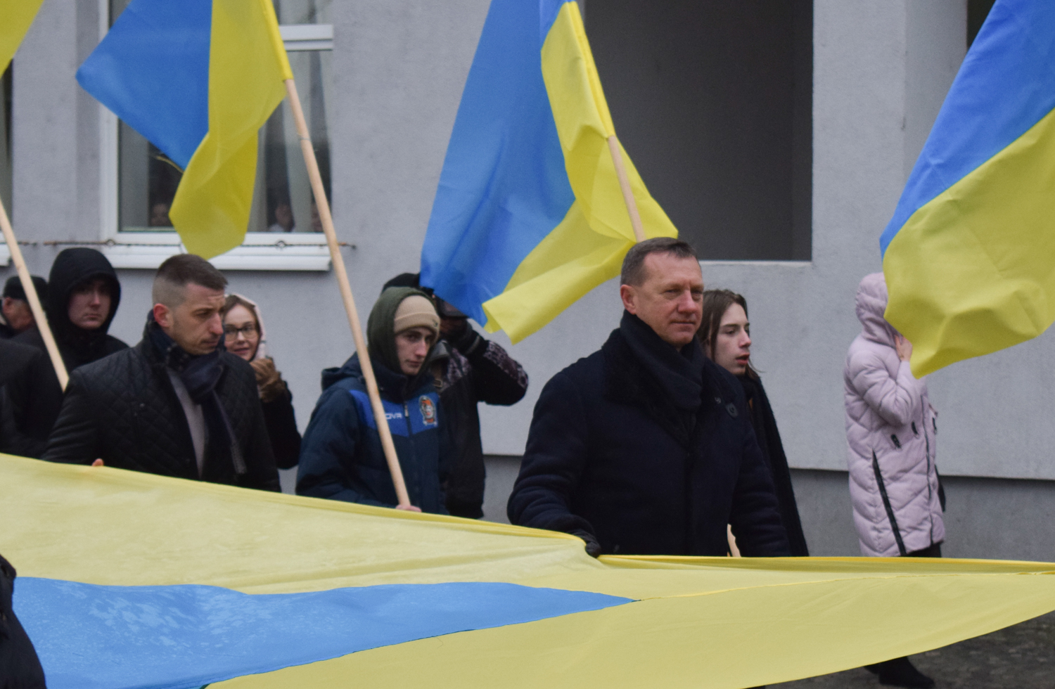 В Ужгороді відзначили День Соборності України 