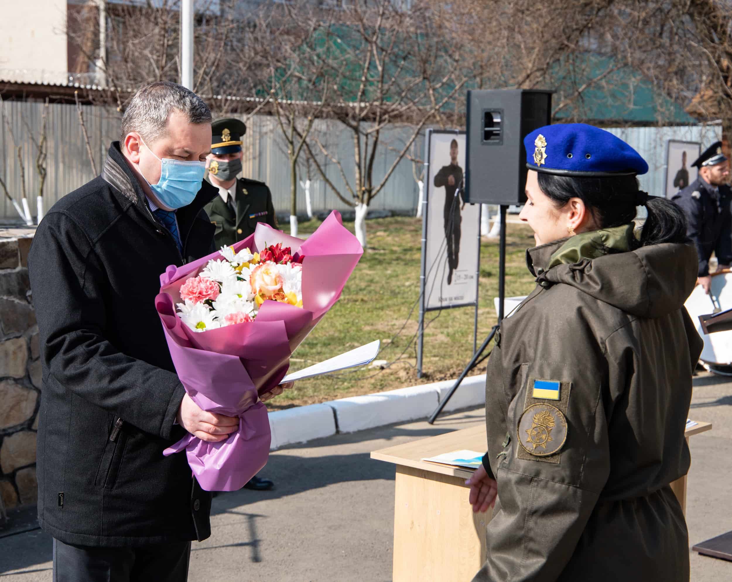 Урочистості з нагоди 7-ої річниці створення Національної гвардії України відбулися сьогодні в Ужгороді