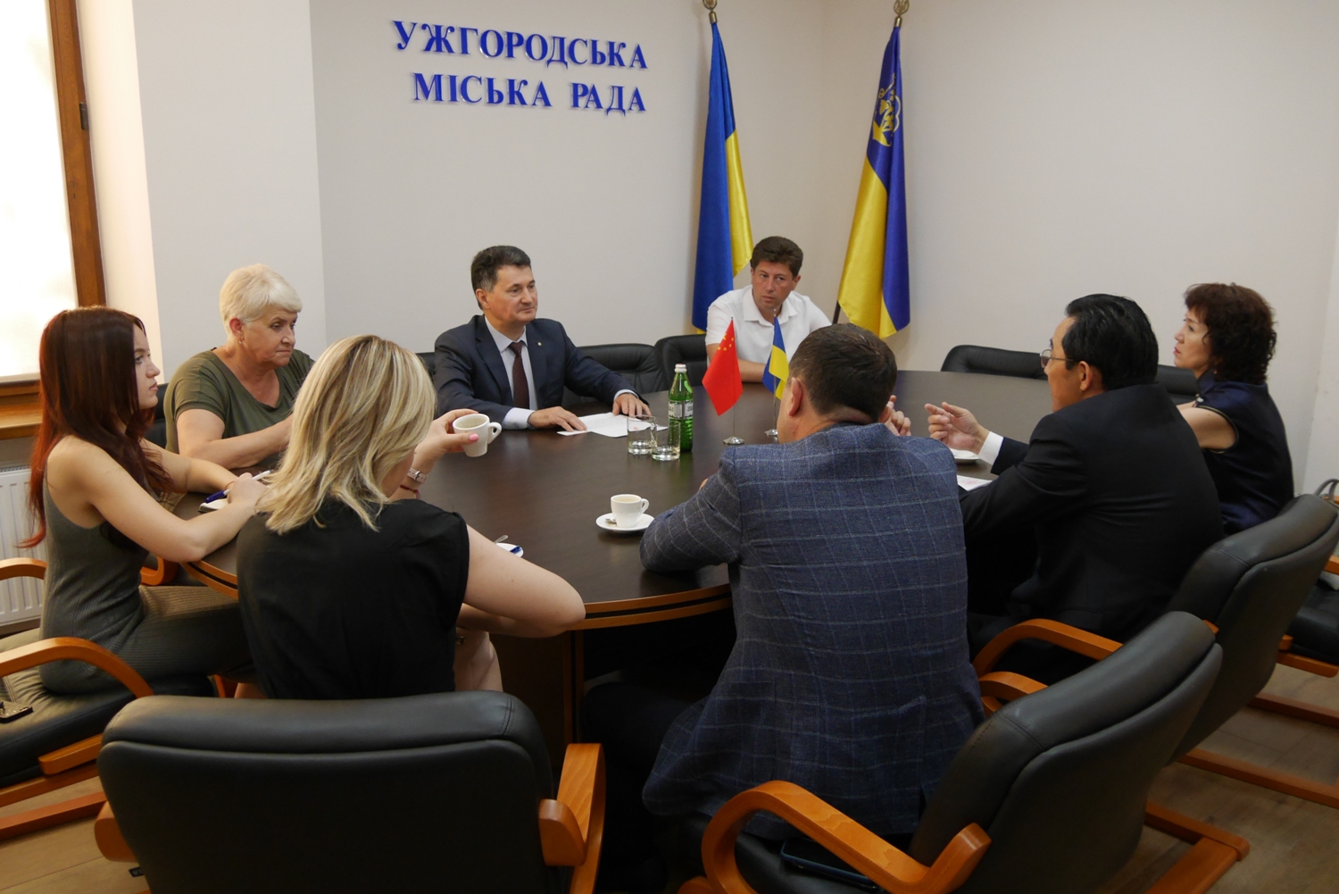 Зустріч із представниками Посольства Китайської Народної Республіки в Україні провели сьогодні в Ужгородської міської ради