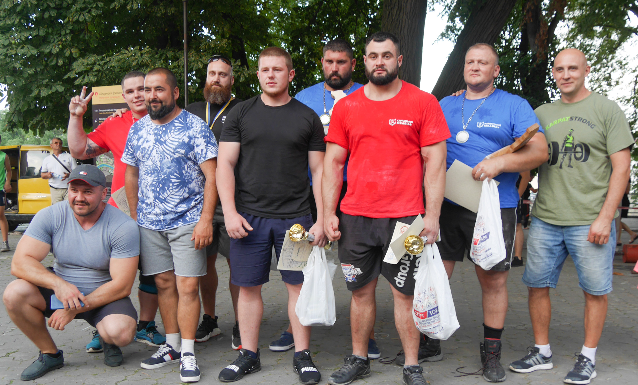 В Ужгороді пройшов шістнадцятий силовий турнір «Карпатський Ведмідь»