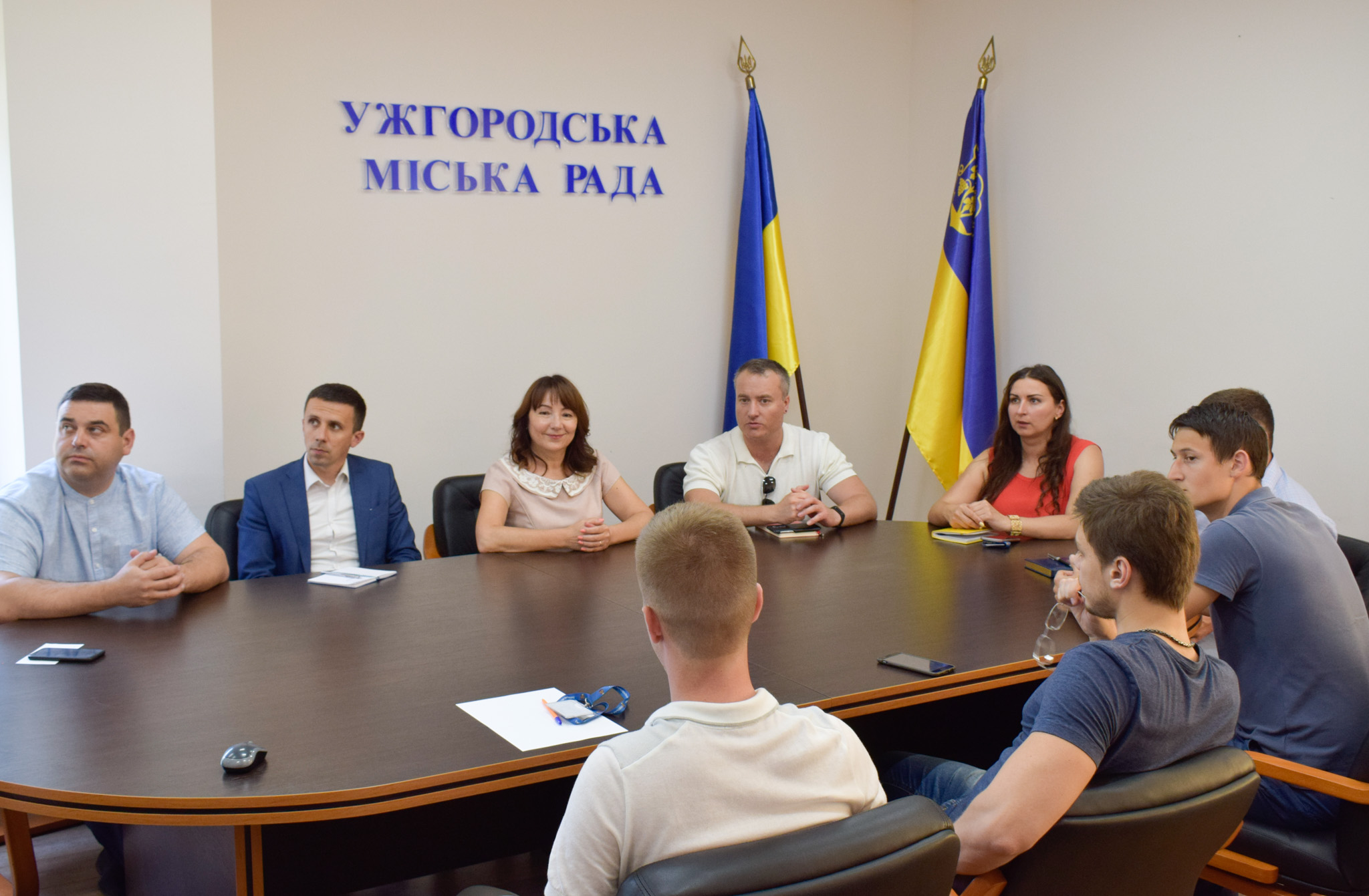 Ужгородській міській раді представили можливості та переваги геопорталу