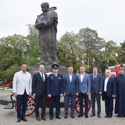 Урочистості з нагоди Дня рятувальника України відбулися сьогодні в Ужгороді