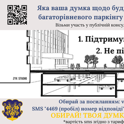 Ужгородці вирішать, чи буде підземний паркінг на площі Поштовій