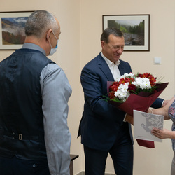 Міський голова Богдан Андріїв привітав медиків Ужгорода з професійним святом