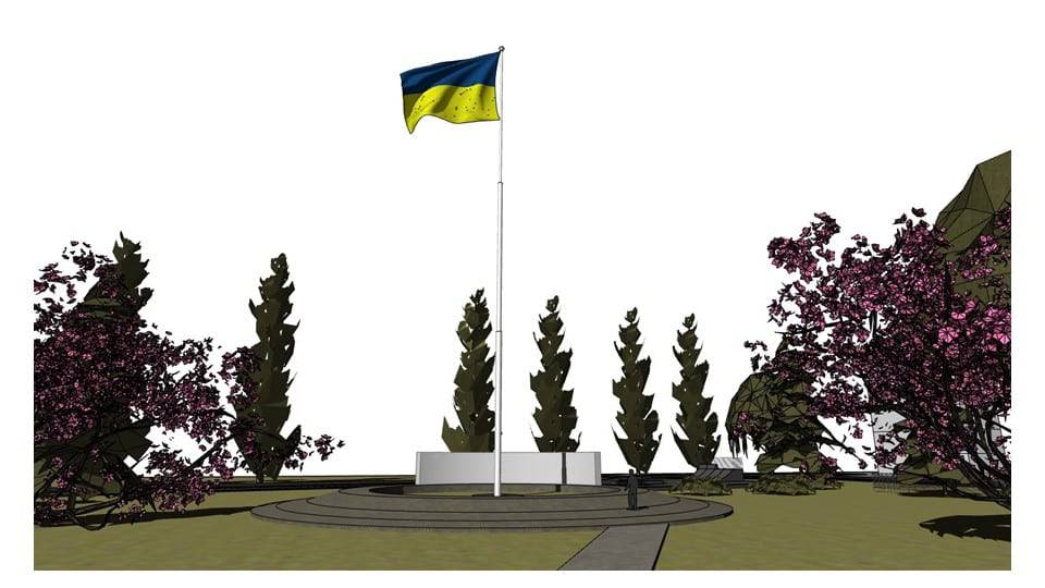 До 30-річчя Незалежності в Ужгороді на площі Богдана Хмельницького встановлять Державний Прапор 