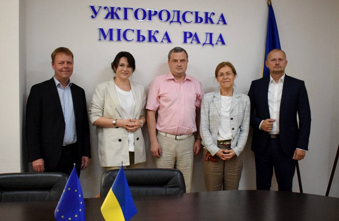  В Ужгородській міськраді відбулася зустріч із делегацією регіонального представництва Консультативної місії ЄС 
