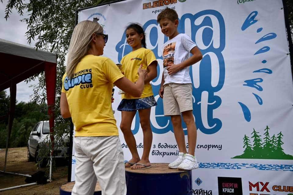 Змагання з плавання на відкритій воді відбулися за підтримки Ужгородської міськради