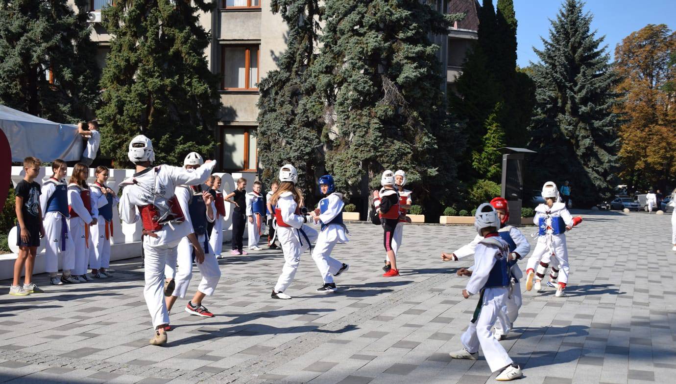 Відкриті тренування до Дня міста провели юні ужгородські спортсмени