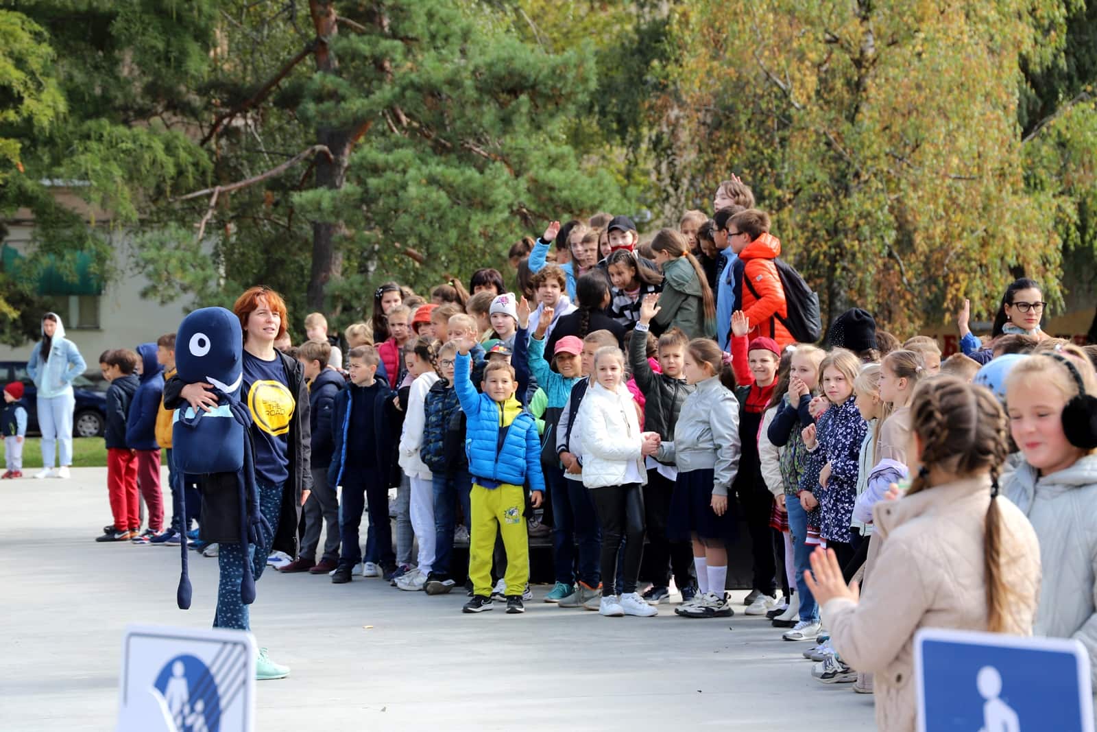 Цікаві активності для дітей організували на площі Богдана Хмельницького в рамках Європейського тижня мобільності