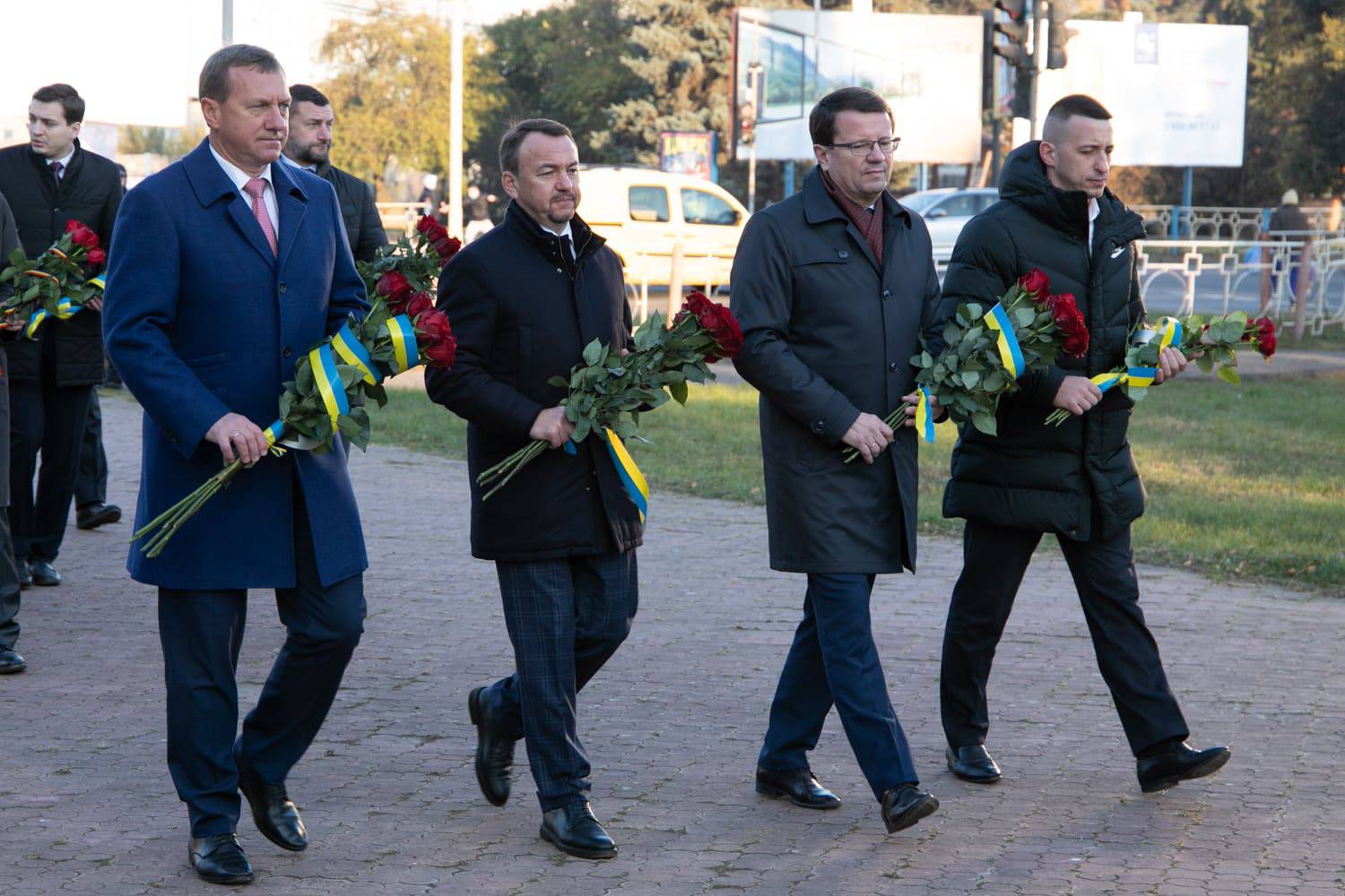 Урочистості з нагоди 77-ї річниці визволення України та Закарпаття від фашистських загарбників відбулися сьогодні в Ужгороді