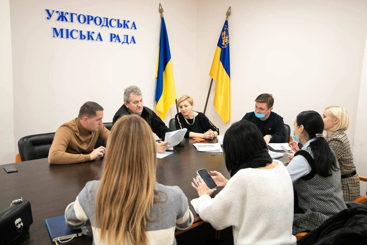 Понад два десятки технічних паспортів вивісок у центральній частині Ужгорода погодили  у міськраді