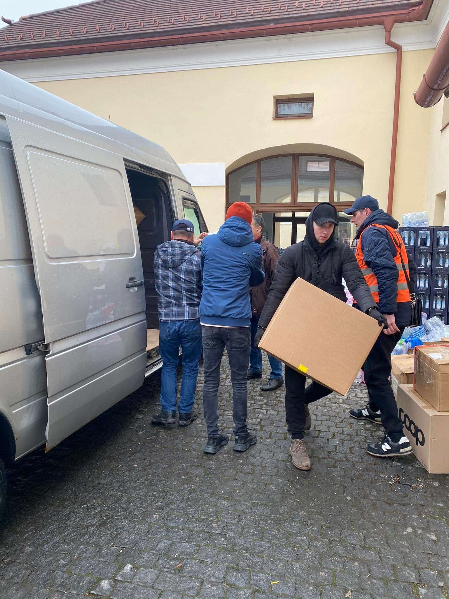 В Ужгород надійшла гуманітарна допомога із міста Вадуц у Ліхтенштейні