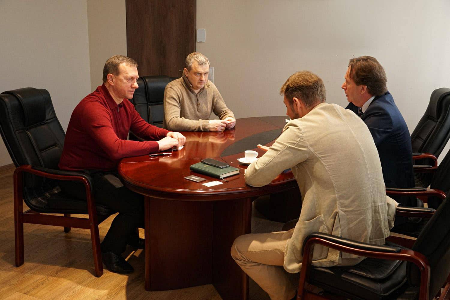 Ужгородський міський голова Богдан Андріїв зустрівся із Послом ОБСЄ в Україні, головою місії Генріком Вілладсеном