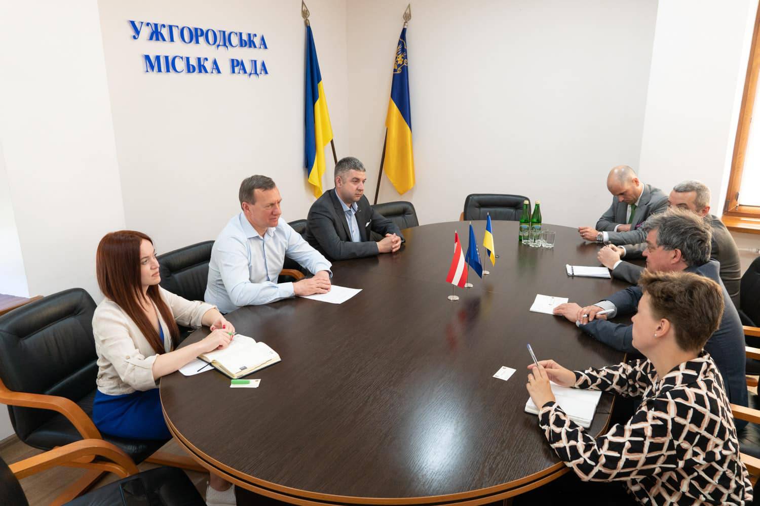 Богдан Андріїв зустрівся із преставниками Посольства Австрії в Україн