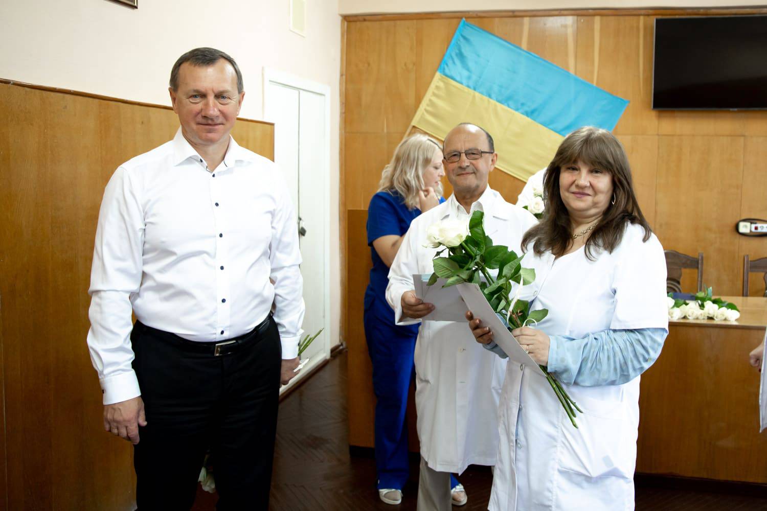 Міський голова Богдан Андріїв привітав медиків Ужгорода із професійним святом
