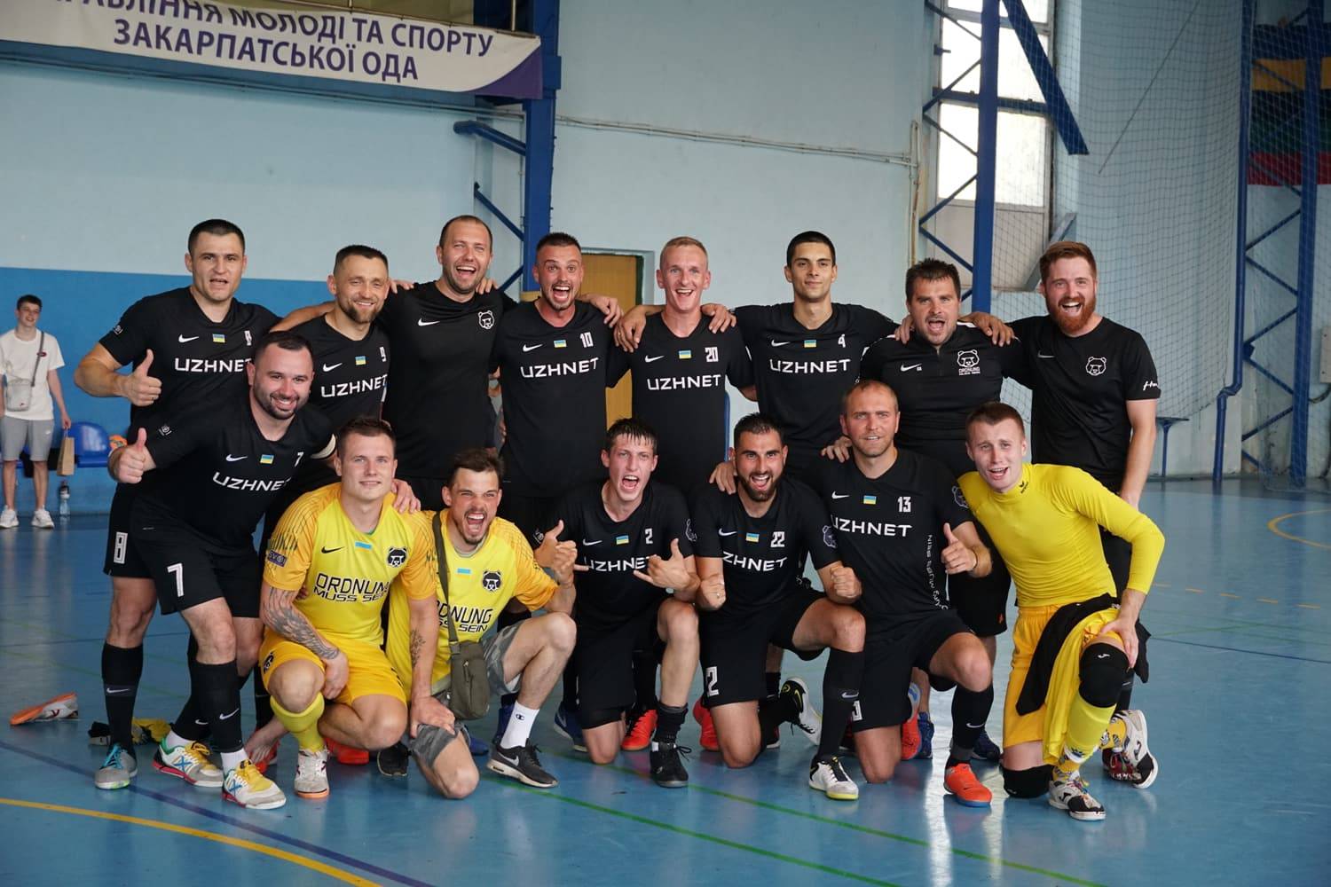«УЖНЕТ» – команда-чемпіон шостого сезону Ужгородської футзальної ліги 2021-2022 років