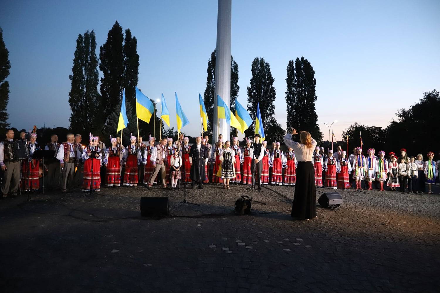 Святкування 31-ї річниці Незалежності нашої держави Ужгород уже традиційно розпочав першим – світанковою молитвою за Україну