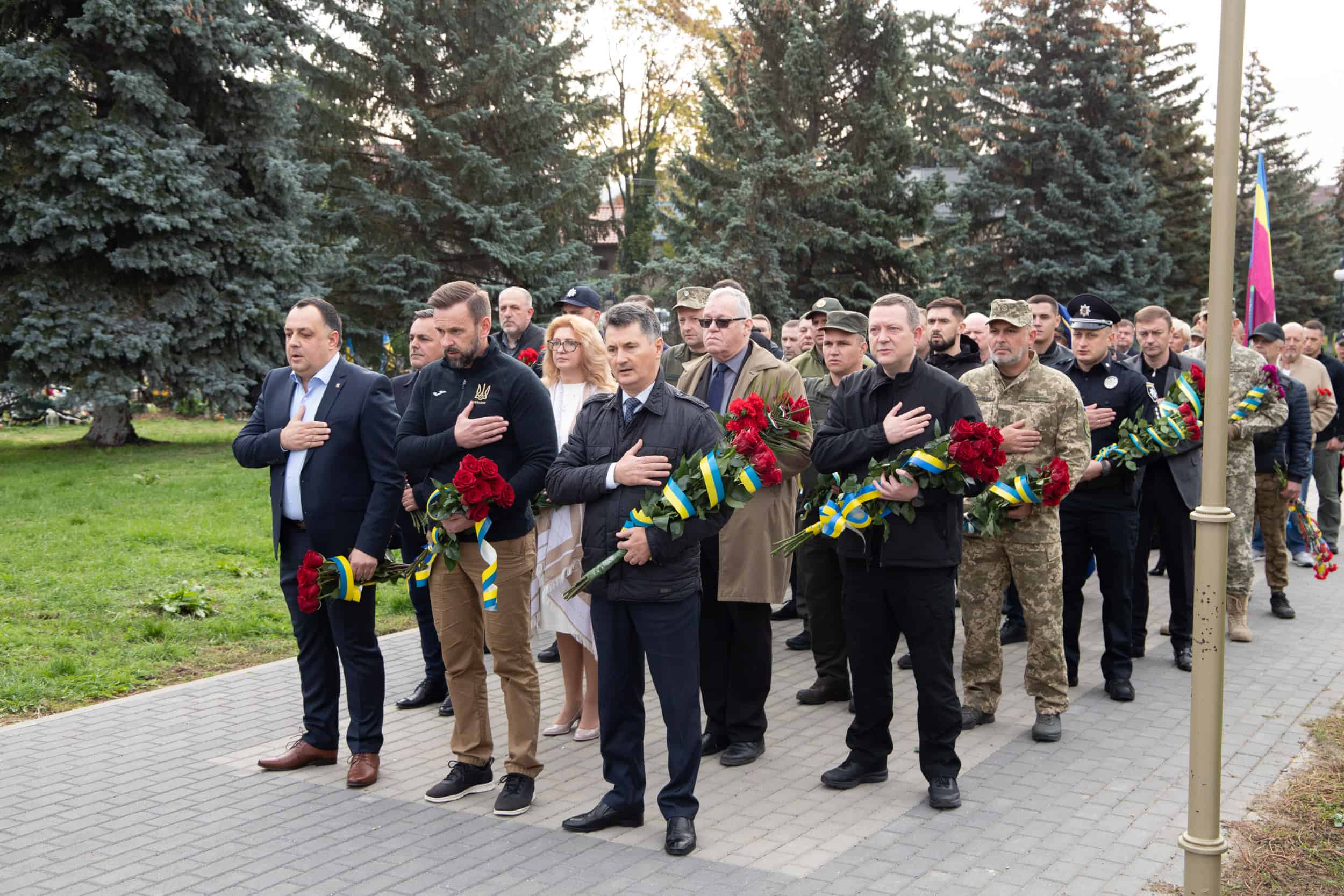 В Ужгороді вшанували пам'ять загиблих захисників України