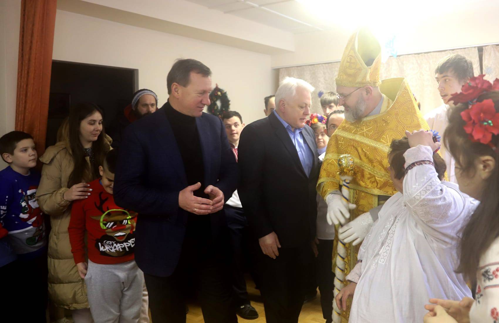 День Святого Миколая відзначили сьогодні в ужгородському медико-соціальному реабілітаційному центрі «Дорога життя»