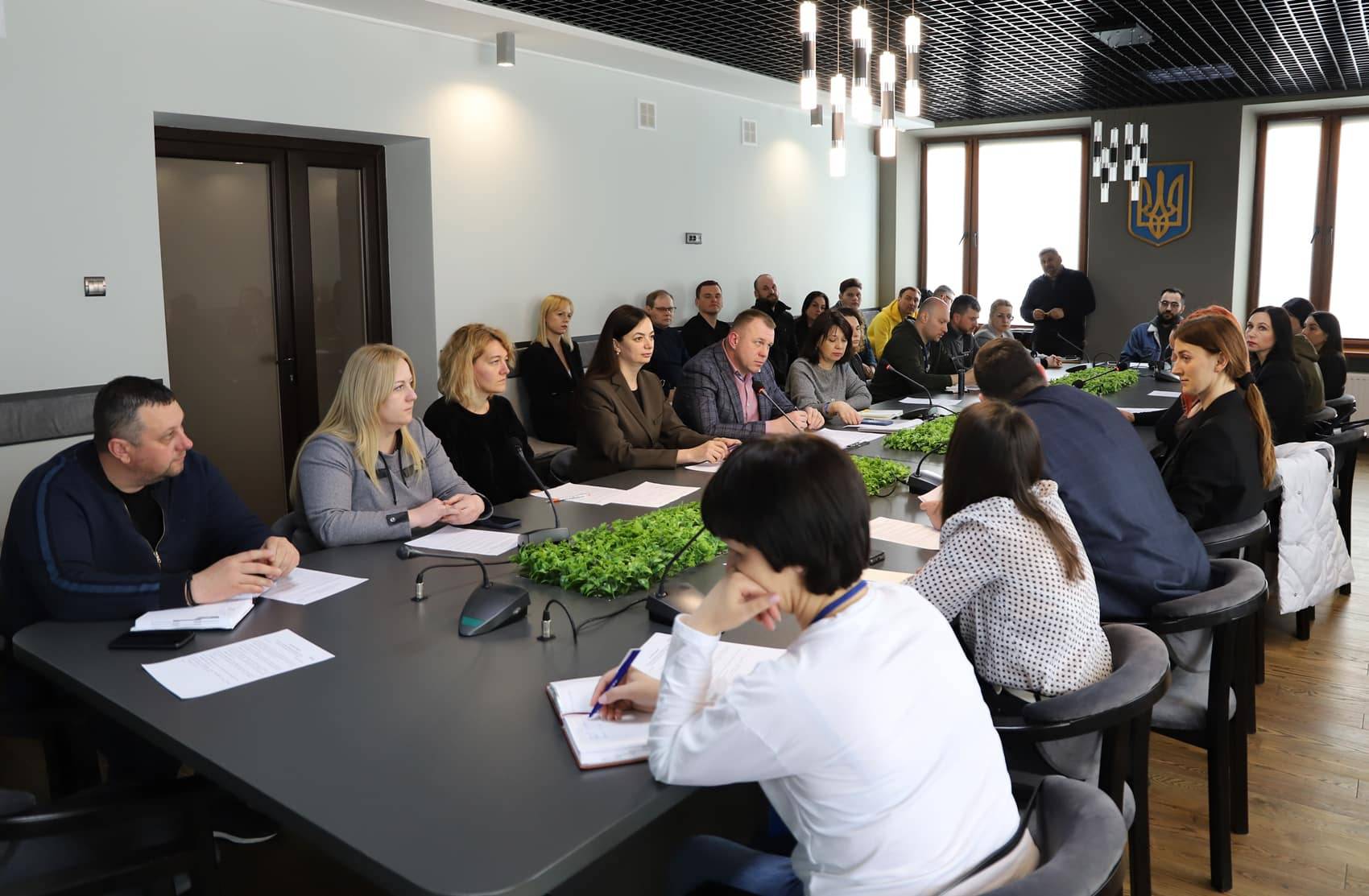 В Ужгородській міськраді відбулося засідання Координаційної ради із питань ВПО