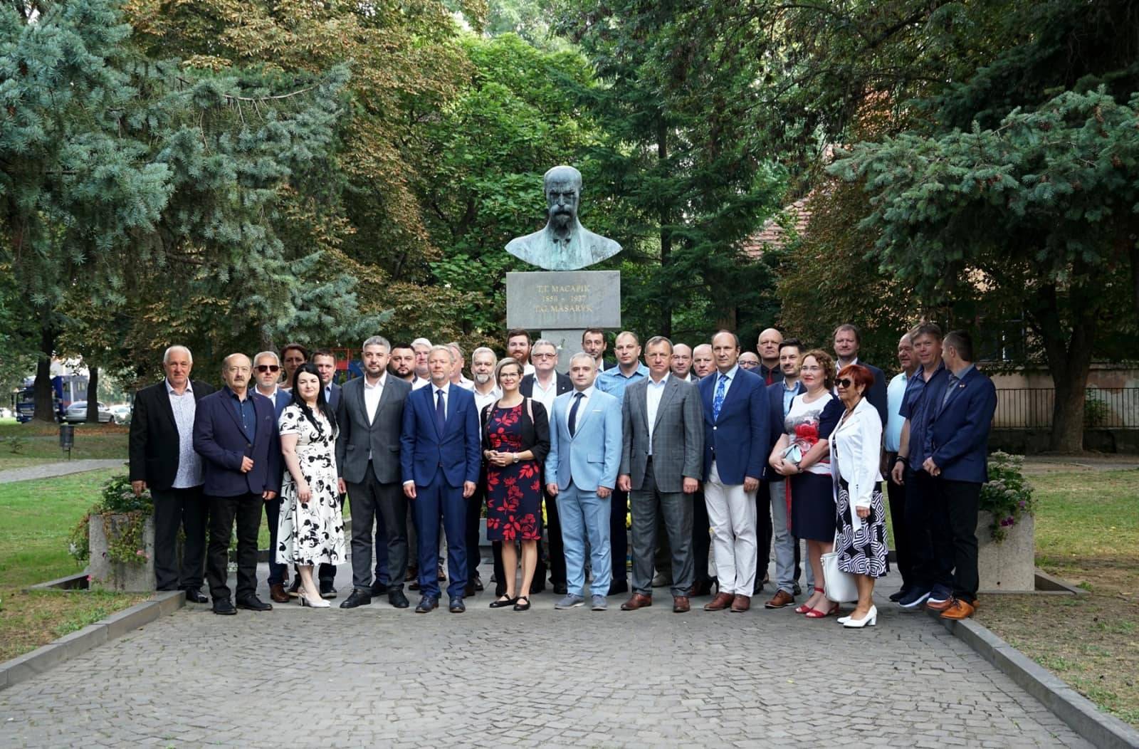 В Ужгороді із візитом делегація чеського краю Височина