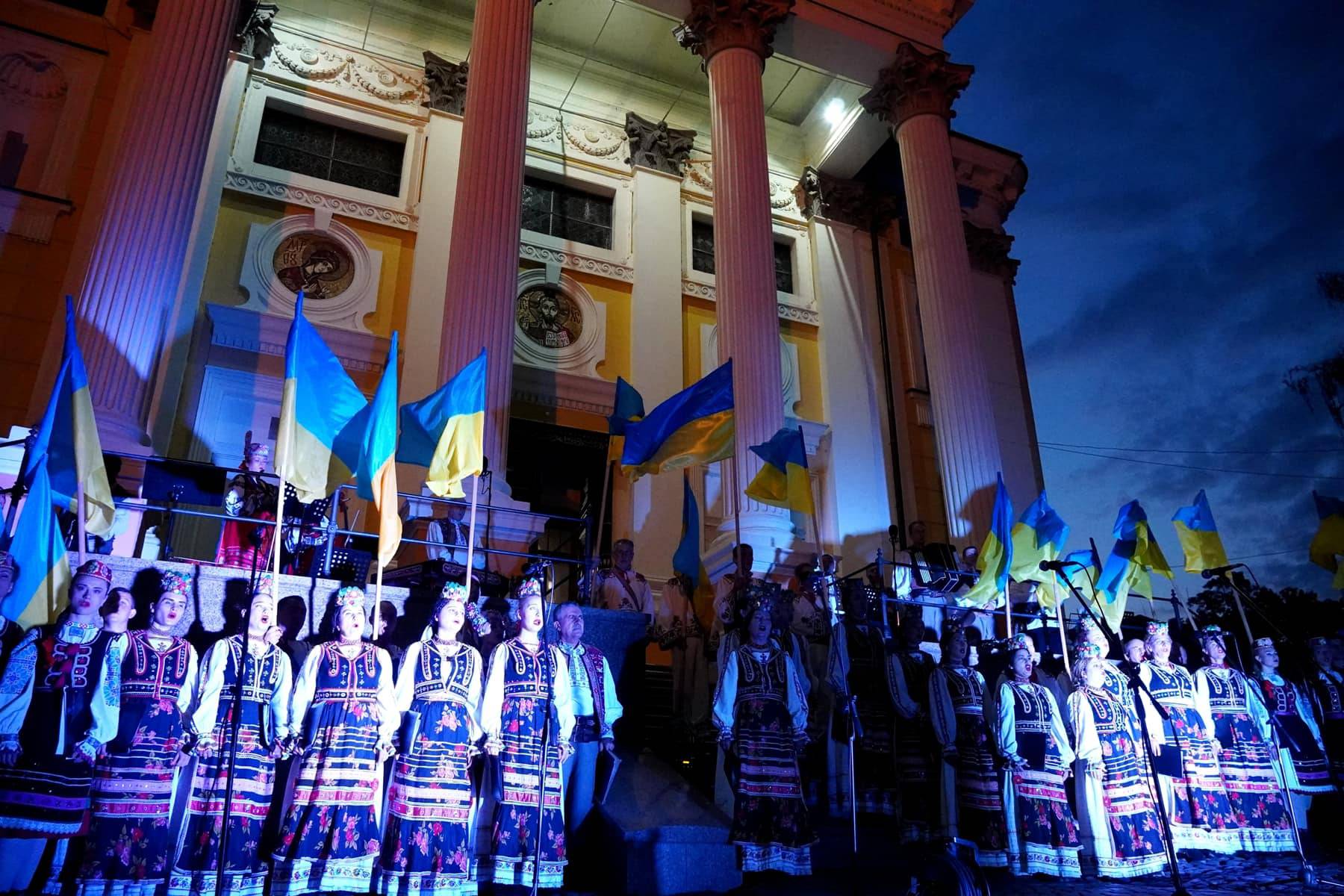 Ужгород вдесяте зустрів День Незалежності світанковою «Молитвою за Україну»