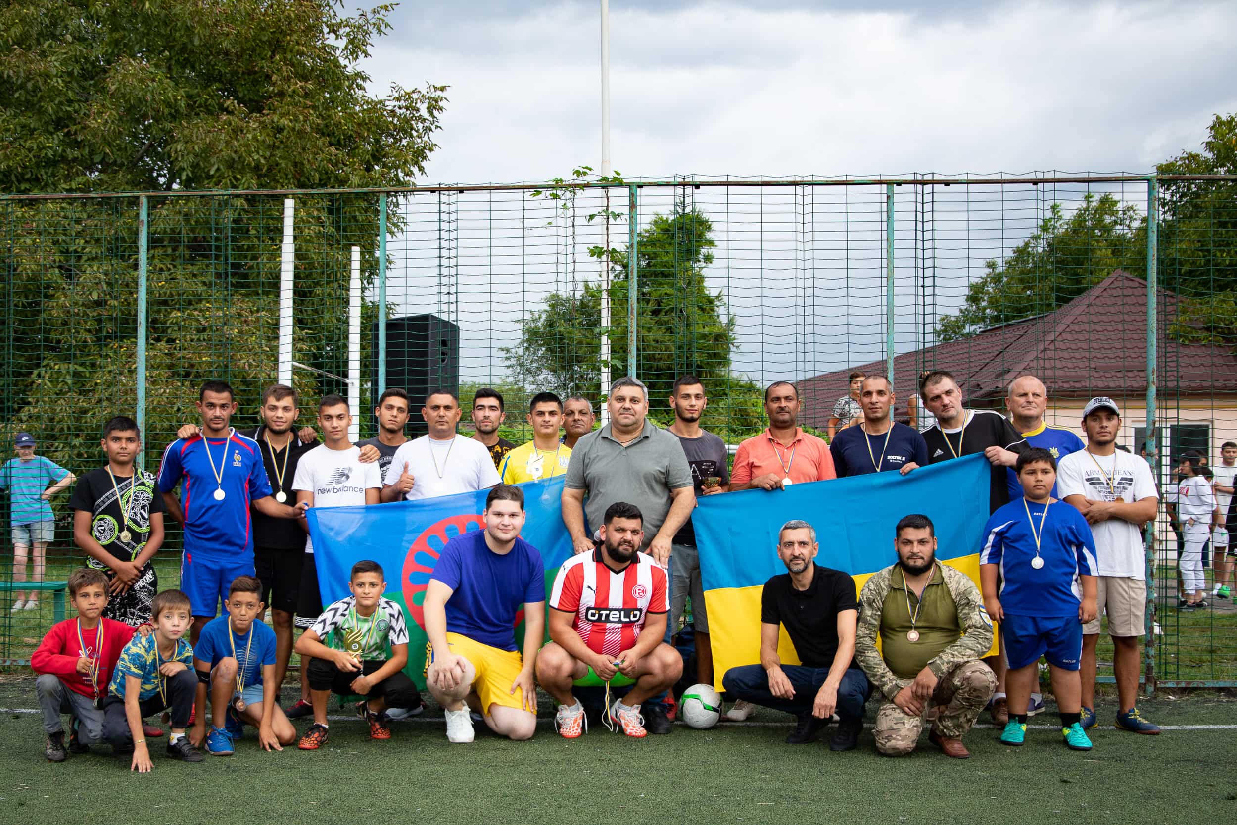 В Ужгороді відбувся футбольний турнір серед ромської громади та переселенців, які проживають у мікрорайоні Радванка