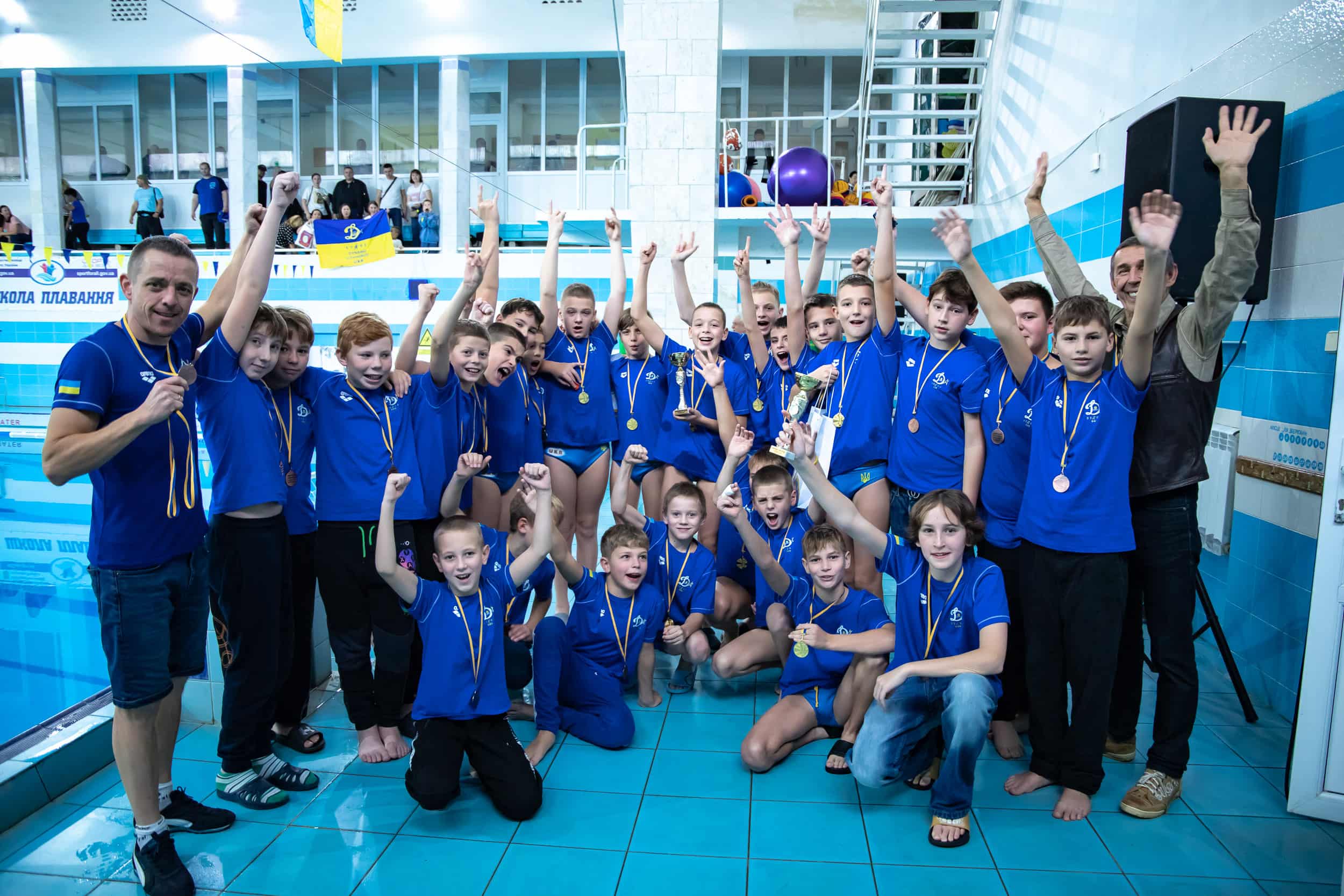 В Ужгороді провели відкритий чемпіонат міста з водного поло