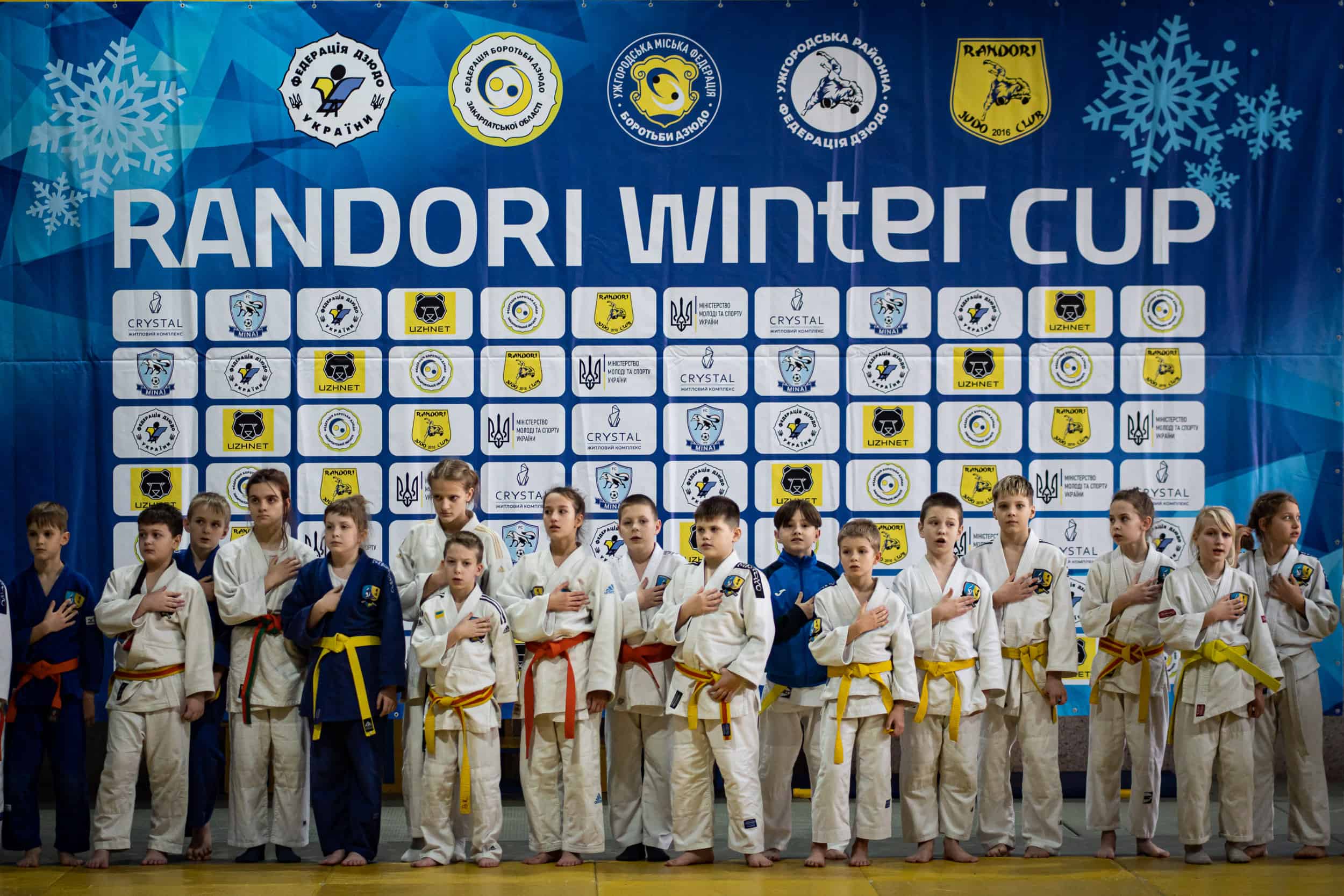 Традиційний «Randori winter cup» із дзюдо зібрав в Ужгороді понад 200 юних спортсменів із багатьох областей України