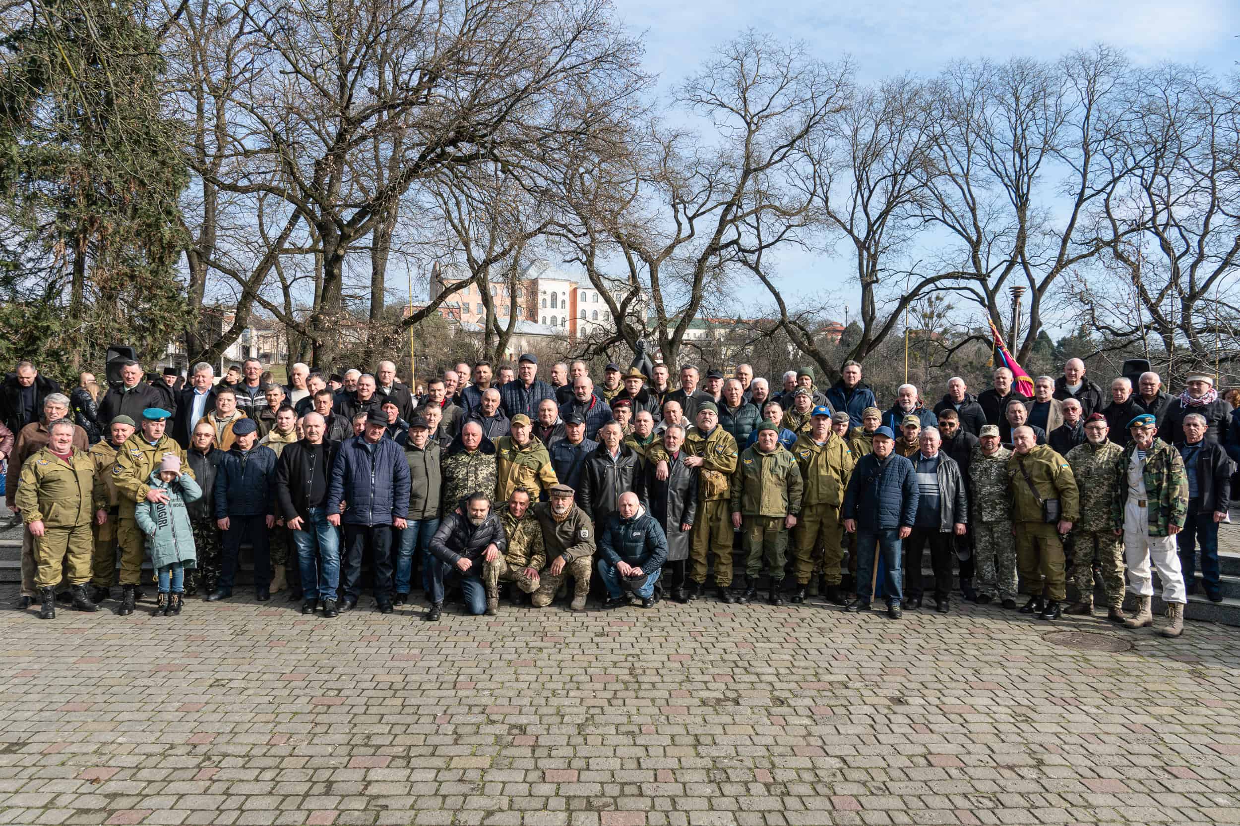 В Ужгороді вшанували пам'ять полеглих учасників бойових дій на території інших держав