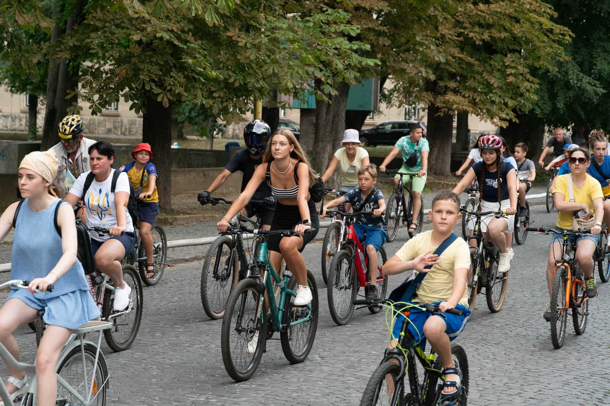 В Ужгороді відбувся благодійний велозаїзд «Big City Ride»