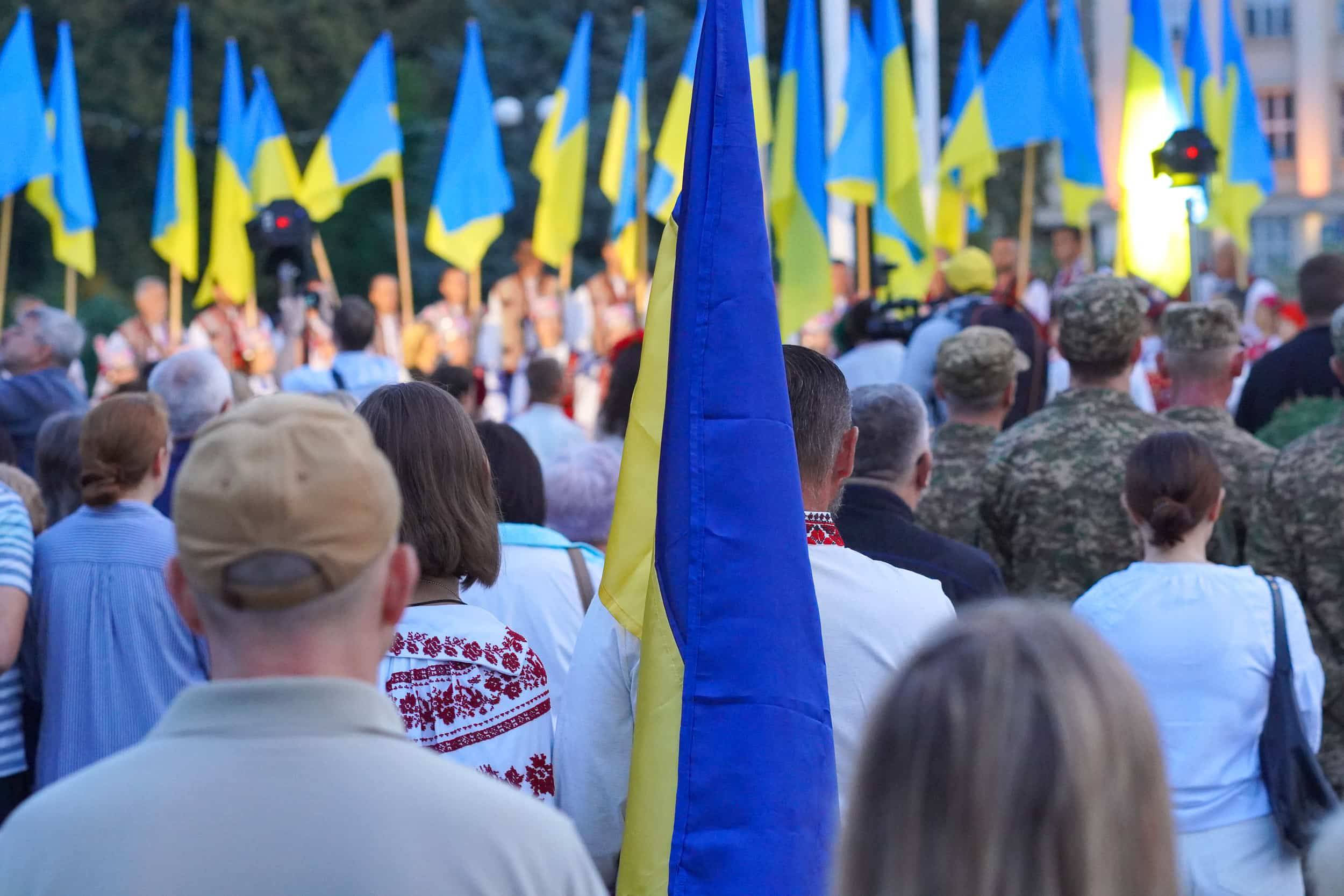 «Молитвою за Україну» почали відзначати День Незалежності нашої держави в Ужгороді