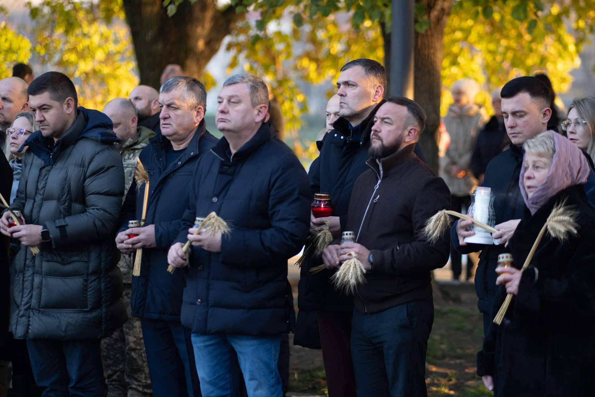 В Ужгороді вшанували пам'ять жертв Голодоморів