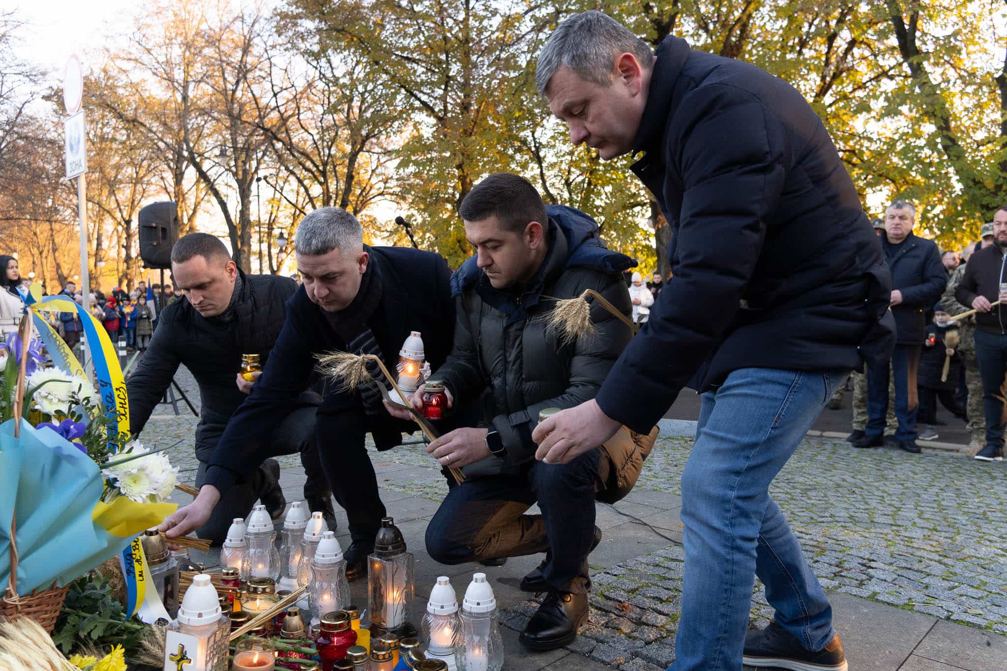 В Ужгороді вшанували пам'ять жертв Голодоморів