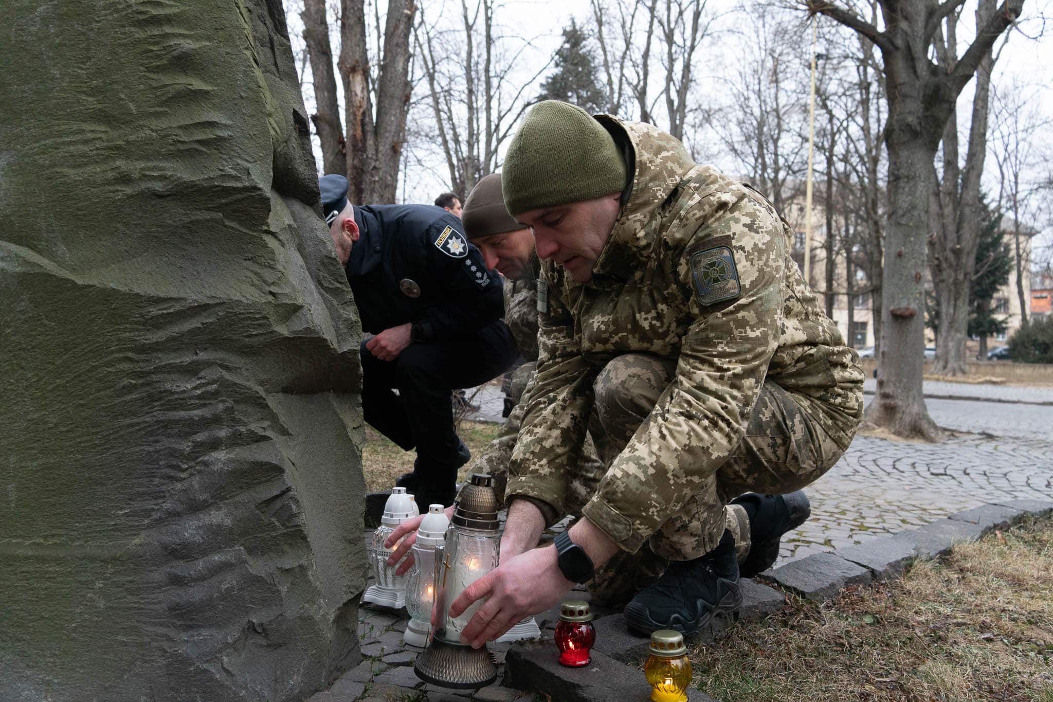 В Ужгороді вшанували пам'ять Героїв Небесної Сотні