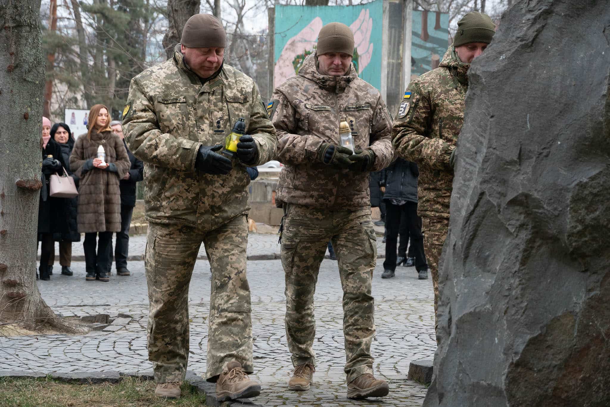 В Ужгороді вшанували пам'ять Героїв Небесної Сотні