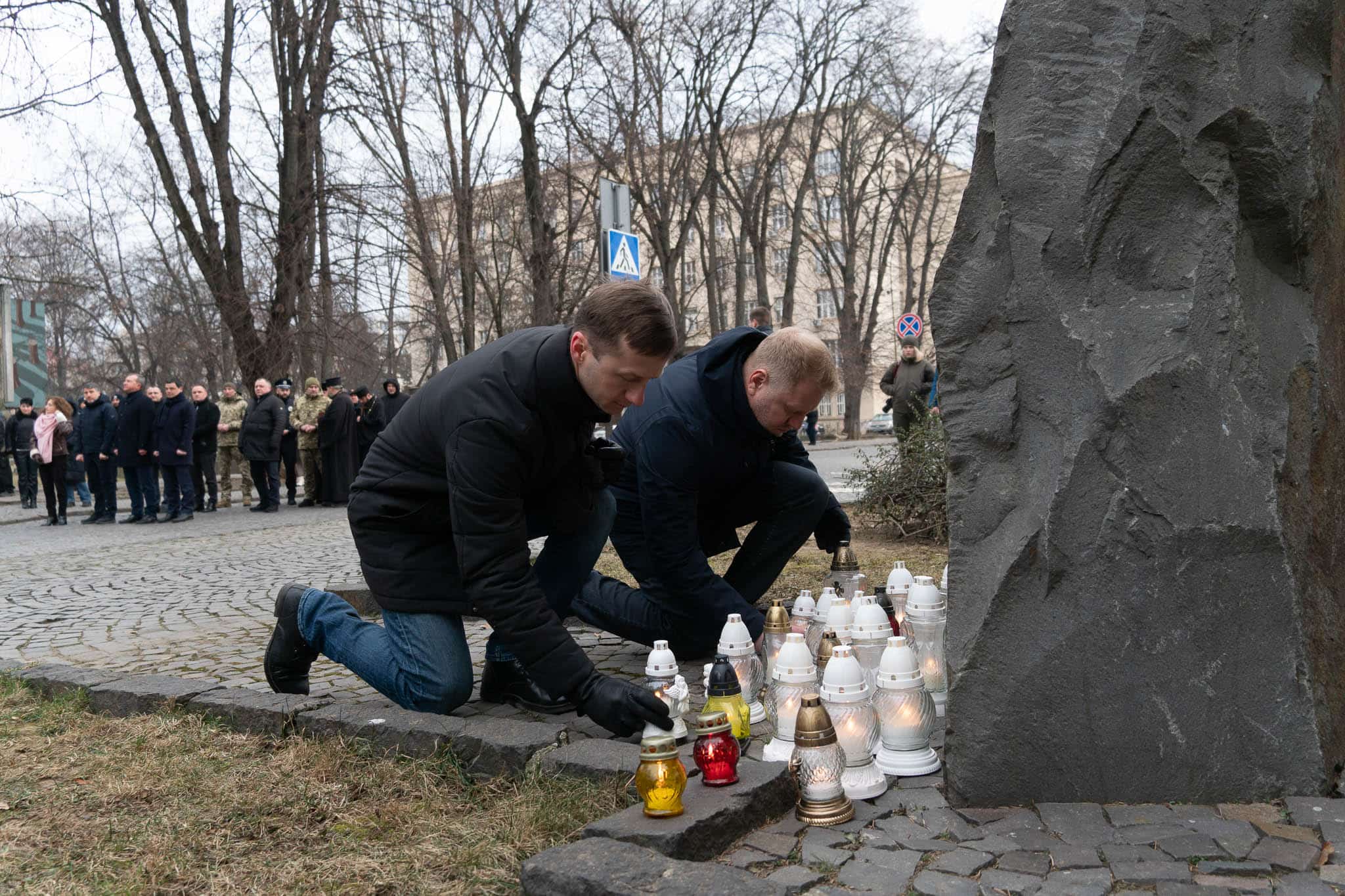 В Ужгороді вшанували пам'ять Героїв Небесної Сотні